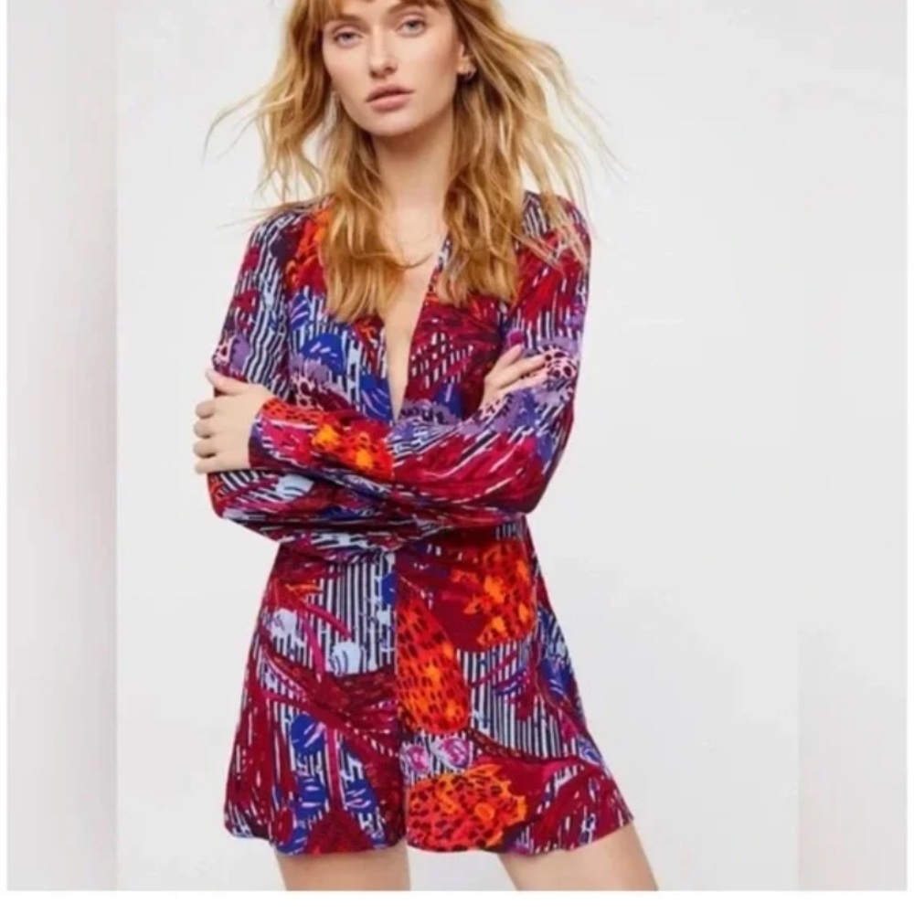 Free People LS Romper